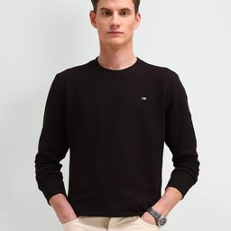 Arrow Sport Men Round Neck Cotton Pullover Sweatshirt-picture-6