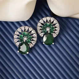 ZENEME Teardrop Shaped Studs Earrings-33