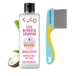 Coco Crush Set Of 2 Lice Treatment Shampoo - 50 ml With Handle Comb-picture-41