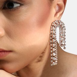 SOHI Contemporary Half Hoop Earrings-19