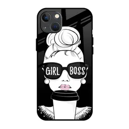 QRIOH Quirky Printed iPhone 13 Back Case Mobile Accessories-image-19