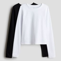 H&M 2-Pack Jersey Tops-picture-24