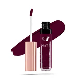RED 4 Matt Girl Long Lasting Matte Liquid Lipstick - 7 ml - Shade 133-37