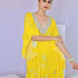 Foram Patel Tunic & Inner With Palazzos Co-Ords image 5
