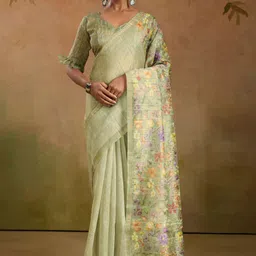 KALINI Floral Kota Saree-10