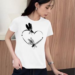 Parona Abstract Printed Round Neck T-shirt-picture-19
