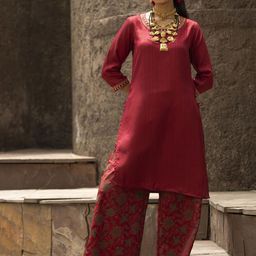 Juniper Women Regular Top with Palazzos-image-39