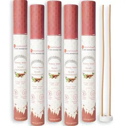 GaneshaSpeaks 200-Pcs Brown Sandalwood Fragrance Incense Sticks-image-89