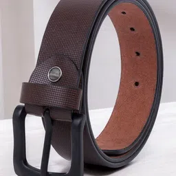 Provogue Men Textured Leather Formal Belt-picture-36