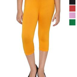 FRENCH KLEIDER Girls Pack of 5 Slim Fit Capris-image-20