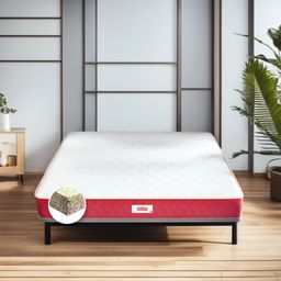 COIRFIT Maroon Quilted Anti-Microbial Double SizeMattress-image-35