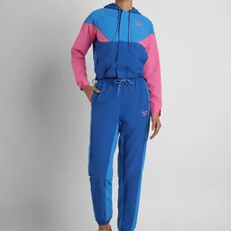 Reebok Women Colorblocked Mid Rise Hype Tracksuit-28