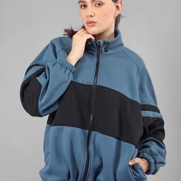 CHKOKKO Women Fleece Running Sporty Jacket-48