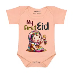 Arvesa My First Eid Printed Romper-image-22