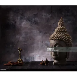 PEEPALCOMM White Textured Buddha Aroma Oil Diffuser 10ml Each image 3