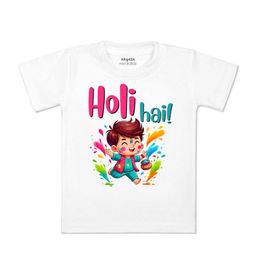 Arvesa Kids Typography Printed Applique T-shirt-image-20