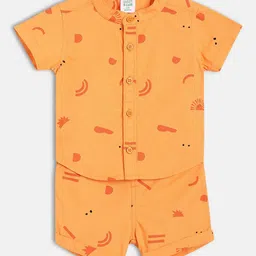 MINI KLUB Boys Printed Shirt with Shorts-picture-41