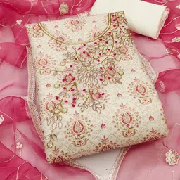 DIVASTRI Printed Unstitched Dress Material-image-63
