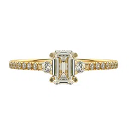 VALANOVA Women Yellow Ring Diamond-picture-48