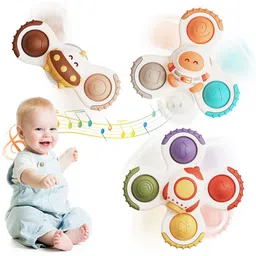 Kidology Set of 3 Spinner Activity Toys-25