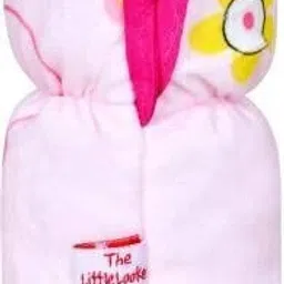 lilz caress Soft Plush Stretchable Baby Feeding Bottle Cover with Easy to Hold Strap | Suitable for 150ml | Cute Animated Overall Print Pack of 2 image 4