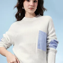 glitchez Patchwork Oversized Pullover-picture-38
