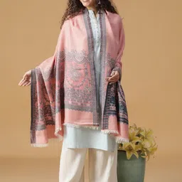 SHINGORA Women Floral Woven Design Shawl-picture-44