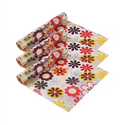 Aura White Set of 3 Water Resistant Shelf Liner Organisers-56