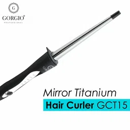 GORGIO PROFESSIONAL Mirror Titanium Hair Curler GCT15-57