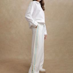 RAREISM Women Tailored Slim Fit High-Rise Trousers-image-21