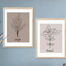 WALLLANE Brown Wood Wall Art-image-104