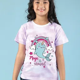 NUSYL Girls Printed T-shirt-picture-35