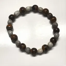 Divine souvenirs Unisex Artificial Beaded Elasticated Bracelet-44