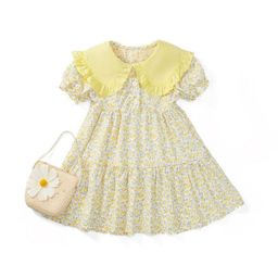 JC SPARKLE Floral Print Puff Sleeve A-Line Dress-image-21