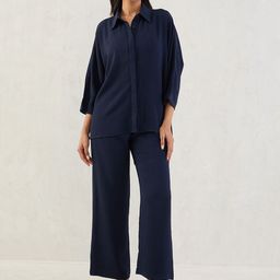 FEMMELLA Kimono Sleeves Shirt & Trousers-image-75