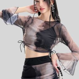 LULU & SKY Dyed 4 Pcs Swimwear Coverup Set-picture-11