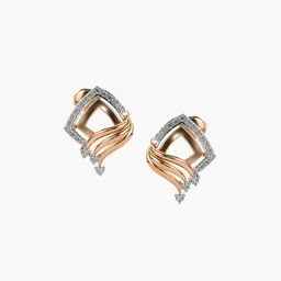 VALANOVA 14K Rose Gold 0.37 Ct Lab Grown Diamond Earring-picture-37