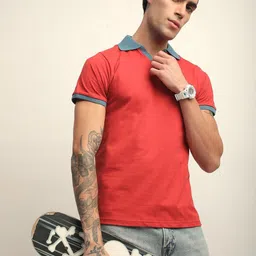 DILLINGER Polo Collar T-shirt-image-43