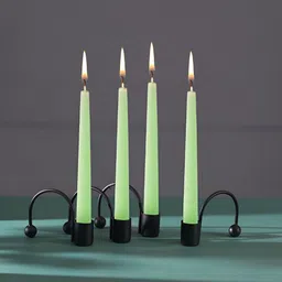 Homspurts Black 4 PiecesCandle Holder-image-60