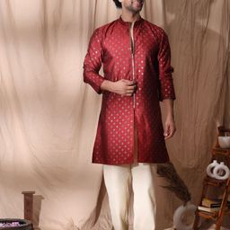 MIDAV Men Thread Work Kurta-picture-57