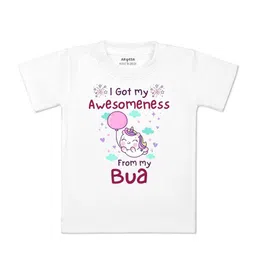 Arvesa Kids Printed Applique T-shirt-30