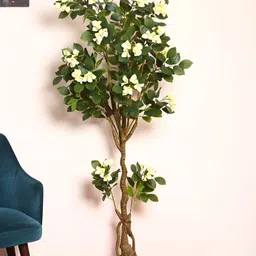 ARICK DECOR White 1 Pieces Artificial Plant With Pot-5