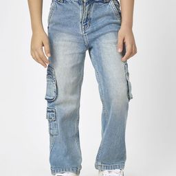 Ed-a-Mamma Boys Comfort Mid-Rise Highly Distressed Heavy Fade Stretchable Denim Jeans-picture-48