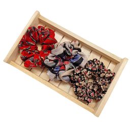 Dvabeautyshop Women Set of 3 Ponytail Holders-10
