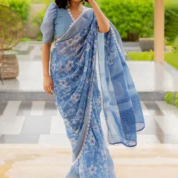 KALINI Floral Printed Saree-picture-40