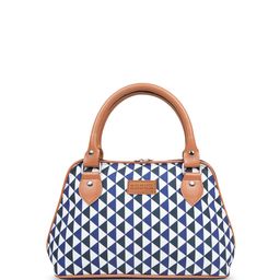 Anouk Geometric Printed Structured Handheld Bag-37