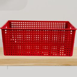 Go Hooked Red Regular Multi-Utility Plastic Organiser image 2