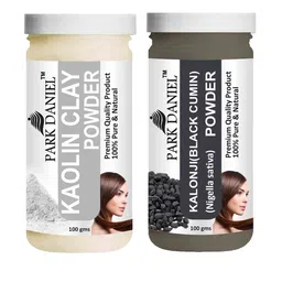 Park Daniel Set Of 2 Kalonji Powder & Kaolin Clay Powder - 100 g Each-19
