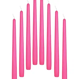 atorakushon 24 pcs pink Scented Tapered Candles-image-32