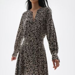 H&M Floral Printed A-Line Dress-image-73